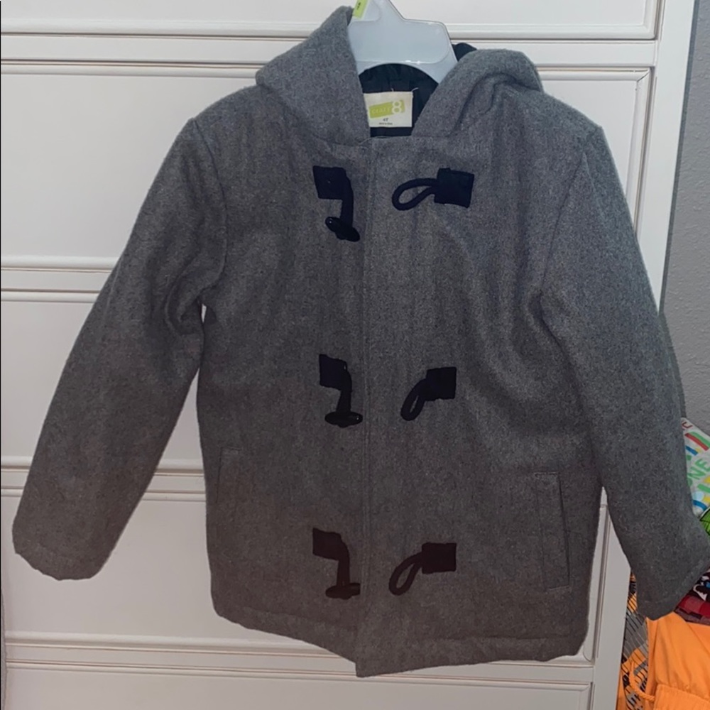 Crazy 8 grey pea coat